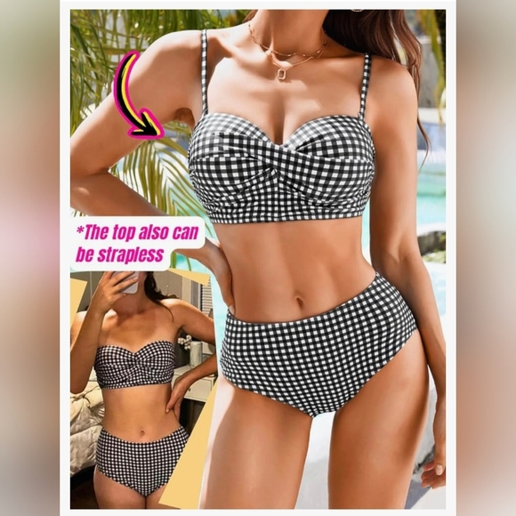 Gingham Bikini #625 NWOT - Picture 11 of 11